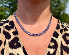 Load image into Gallery viewer, Tanzanite Tennis Necklace
