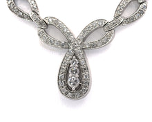 Load image into Gallery viewer, Estate Open Link Diamond Collar Necklace