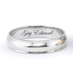 We offer personalization services like ring sizing, engraving, and more!