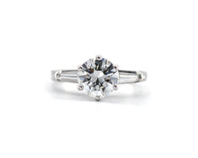 Load image into Gallery viewer, 1.51CT Round Brilliant Cut GIA Certified Diamond Engagement Ring