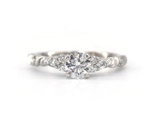 Load image into Gallery viewer, White Gold GIA Certified Round Brilliant Cut Diamond Engagement Ring