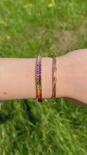 Load and play video in Gallery viewer, Yellow Gold Twist Bangle