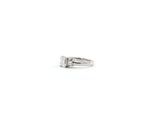 Load image into Gallery viewer, Emerald cut 3-Stone Diamond Ring