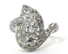 Load image into Gallery viewer, Antique Platinum Diamond Ring