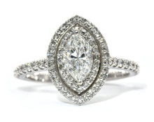 Load image into Gallery viewer, Marquise Diamond Engagement Ring