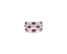 Load image into Gallery viewer, Ruby and Diamond Ring