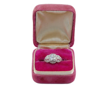 Load image into Gallery viewer, Vintage Platinum and Diamond Ring