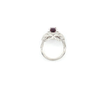 Load image into Gallery viewer, Rhodolite Garnet and Diamond Ring