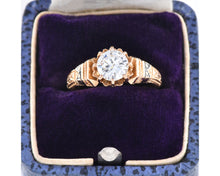 Load image into Gallery viewer, Antique Diamond Engagement Ring