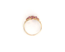 Load image into Gallery viewer, Vintage 10K Yellow Gold Ruby Ring