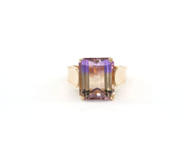 Load image into Gallery viewer, 14K yellow gold Ametrine ring.