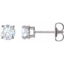 Load image into Gallery viewer, Round Diamond Studs