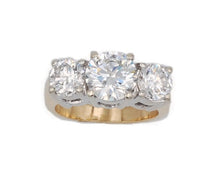 Load image into Gallery viewer, 3-Stone Diamond Engagement Ring