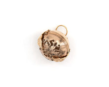 Load image into Gallery viewer, Vintage 14K Yellow Gold Ball Picture Locket Pendant Charm
