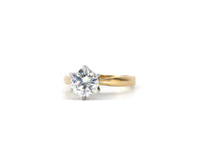 Load image into Gallery viewer, GIA Certified 1.57CT Round Brilliant Cut Diamond Solitaire Engagement Ring
