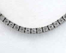 Load image into Gallery viewer, Illusion Set Lab Grown Diamond Tennis Necklace
