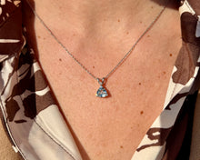 Load image into Gallery viewer, Aquamarine and Diamond Necklace
