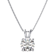 Load image into Gallery viewer, 1.10CT Diamond Solitaire Pendant Necklace
