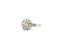 Load image into Gallery viewer, Antique Platinum Old Mine Diamond Engagement Ring
