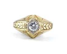 Load image into Gallery viewer, Antique Round Brilliant Cut Diamond Engagement Ring
