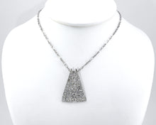 Load image into Gallery viewer, Estate Pyramid Diamond Necklace
