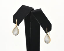 Load image into Gallery viewer, Mother Of Pearl Teardrop Earrings
