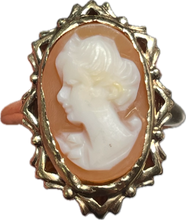 Load image into Gallery viewer, Vintage Cameo Ring- Reserved For Mitzi
