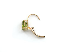 Load image into Gallery viewer, Yellow Gold Peridot Earrings
