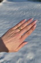 Load and play video in Gallery viewer, Antique Round Brilliant Cut Diamond Engagement Ring
