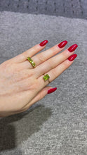 Load and play video in Gallery viewer, Peridot Rings
