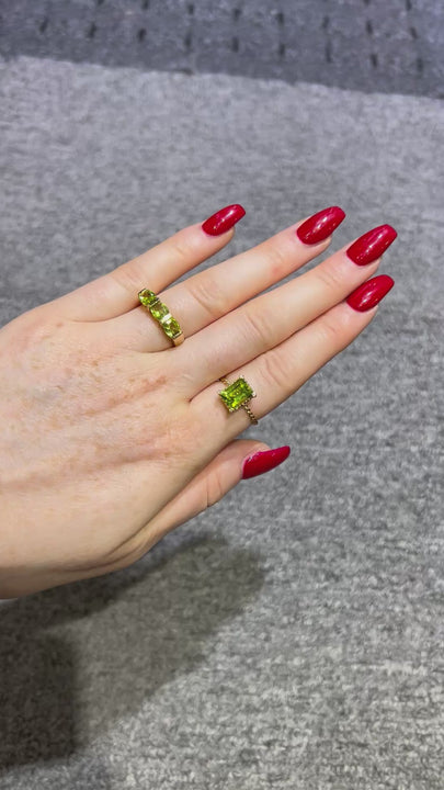 Peridot Rings