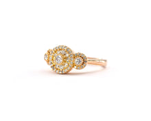 Load image into Gallery viewer, 18K Yellow Gold and Diamond Fashion Ring
