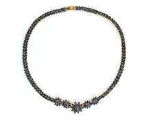 Load image into Gallery viewer, Sapphire Wreath Necklace

