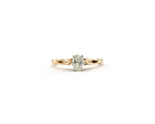 Load image into Gallery viewer, Oval Diamond Solitaire Engagement Ring
