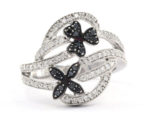 Load image into Gallery viewer, Black and White Diamond Ring

