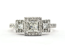 Load image into Gallery viewer, Princess-cut Diamond Engagement Ring
