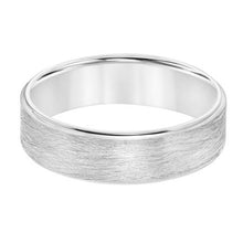 Load image into Gallery viewer, Men&#39;s Wedding Band with Wire Finish
