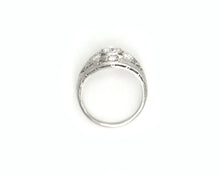Load image into Gallery viewer, Vintage Platinum and Diamond Filigree Ring
