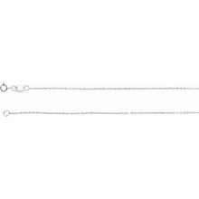 Load image into Gallery viewer, White Gold Diamond-cut Cable Chain
