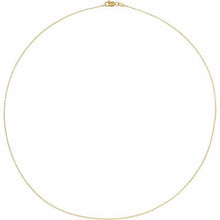 Load image into Gallery viewer, Yellow Gold Diamond-cut Cable Chain

