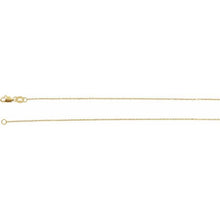 Load image into Gallery viewer, Yellow Gold Diamond-cut Cable Chain
